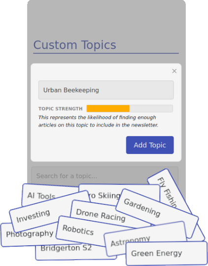 Create your own topics